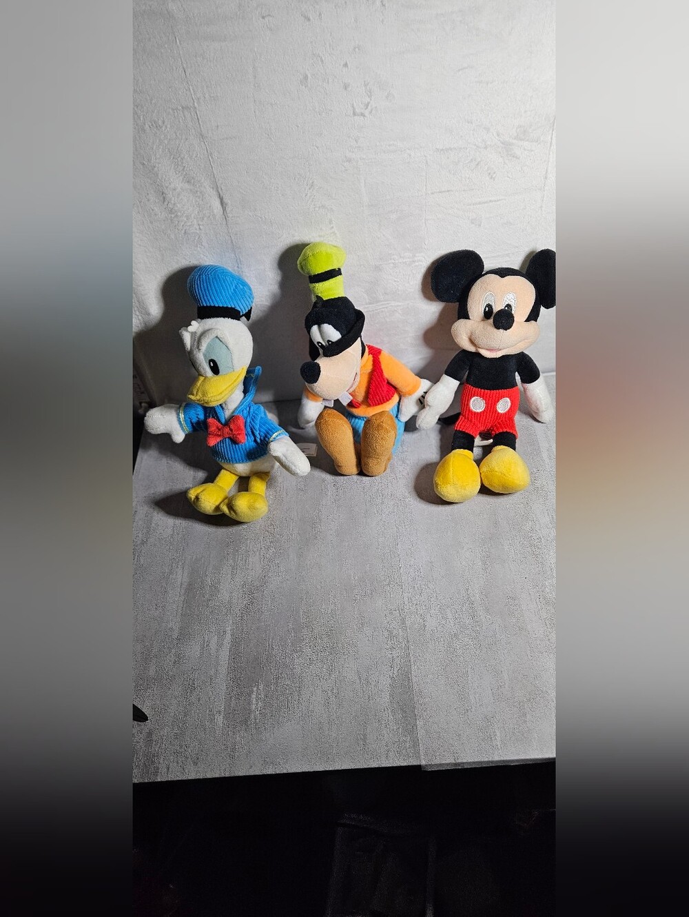 3 Disney Jr. Beanbag Plushes Nwot